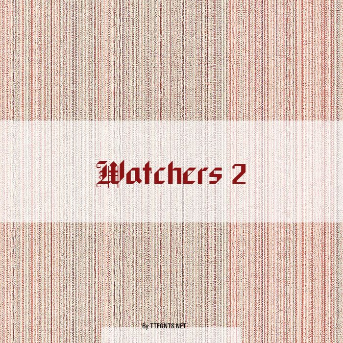 Watchers 2 example